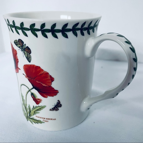 Portmeirion Botanic Garden poppy coffee mug by Susan Williams-Ellis - Picture 6 of 8
